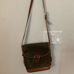 Dooney and bourke vintage green crossbody
